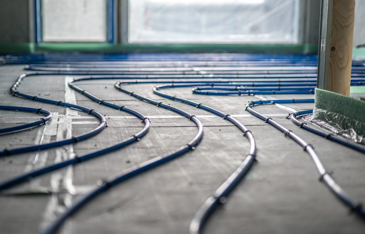 Enerline vesikiertoinen lattialämmitys